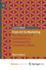 From Art to Marketing af Massi Marta Massi