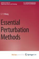 Essential Perturbation Methods af Wang C.Y. Wang