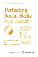 Perfecting Social Skills af Eisler Richard M. Eisler