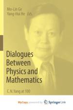 Dialogues Between Physics and Mathematics