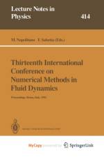 Thirteenth International Conference on Numerical Methods in Fluid Dynamics