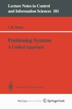 Positioning Systems af Drane Christopher R. Drane