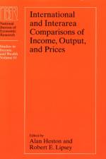 International and Interarea Comparisons of Income, Output, and Prices
