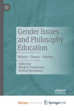Gender Issues and Philosophy Education