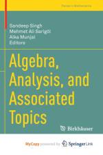 Algebra, Analysis, and Associated Topics