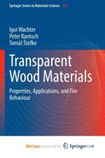 Transparent Wood Materials af Wachter Igor Wachter
