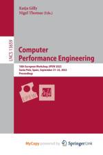 Computer Performance Engineering