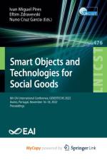 Smart Objects and Technologies for Social Goods