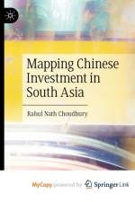 Mapping Chinese Investment in South Asia af Choudhury Rahul Nath Choudhury