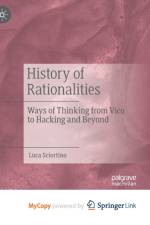 History of Rationalities af Sciortino Luca Sciortino