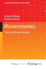 Microeconomics af Sobczak Karolina Sobczak