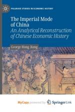 The Imperial Mode of China af Jiang George Hong Jiang