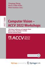 Computer Vision - ACCV 2022 Workshops