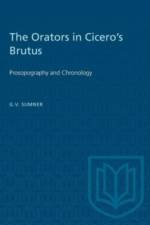 The Orators in Cicero's Brutus af G.V. Sumner