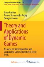 Theory and Applications of Dynamic Games af Reddy Puduru Viswanadha Reddy