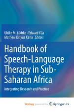 Handbook of Speech-Language Therapy in Sub-Saharan Africa