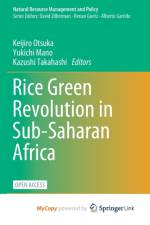 Rice Green Revolution in Sub-Saharan Africa