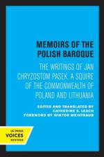 Pasek, J: Memoirs of the Polish Baroque af Jan Chryzostom Pasek