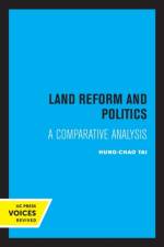 Tai, H: Land Reform and Politics af Hung-chao Tai
