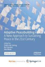 Adaptive Peacebuilding