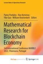 Mathematical Research for Blockchain Economy