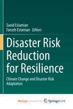 Disaster Risk Reduction for Resilience
