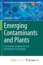 Emerging Contaminants and Plants