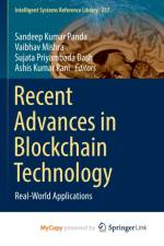 Recent Advances in Blockchain Technology