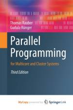 Parallel Programming af Rauber Thomas Rauber