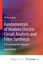 Fundamentals of Modern Electric Circuit Analysis and Filter Synthesis af Izadian Afshin Izadian