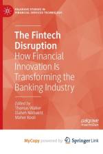 The Fintech Disruption