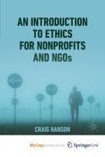 An Introduction to Ethics for Nonprofits and NGOs af Hanson Craig Hanson