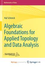 Algebraic Foundations for Applied Topology and Data Analysis af Schenck Hal Schenck