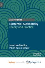 Existential Authenticity af Russo-Netzer Pninit Russo-Netzer