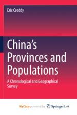 China's Provinces and Populations af Croddy Eric Croddy