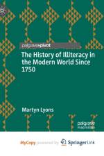 The History of Illiteracy in the Modern World Since 1750 af Lyons Martyn Lyons