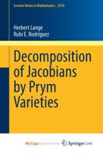 Decomposition of Jacobians by Prym Varieties af Lange Herbert Lange