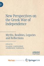 New Perspectives on the Greek War of Independence