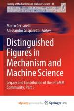 Distinguished Figures in Mechanism and Machine Science