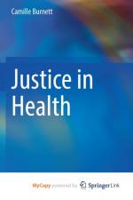 Justice in Health af Burnett Camille Burnett