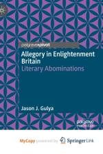 Allegory in Enlightenment Britain af Gulya Jason J. Gulya