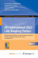 HCI International 2022 - Late Breaking Posters