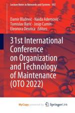 31st International Conference on Organization and Technology of Maintenance (OTO 2022)