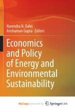 Economics and Policy of Energy and Environmental Sustainability