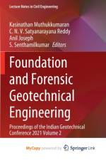 Foundation and Forensic Geotechnical Engineering