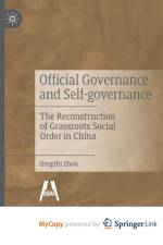 Official Governance and Self-governance af Zhou Qingzhi Zhou