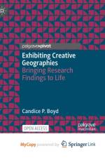 Exhibiting Creative Geographies af Boyd Candice P. Boyd