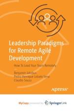 Leadership Paradigms for Remote Agile Development af Jakobus Benjamin Jakobus