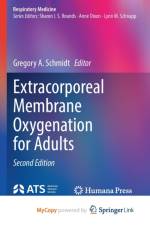 Extracorporeal Membrane Oxygenation for Adults