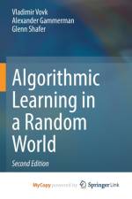 Algorithmic Learning in a Random World af Gammerman Alexander Gammerman